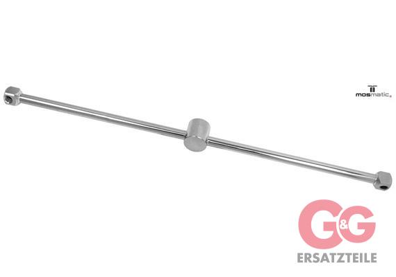 Turbokreisel-Arm 250bar cw-fest-11° INOX TKA-FL-2cw2 ø470 G3/8"F 2x1/8"NF