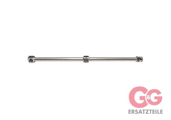 Turbokreiselarm 350 mm 2 x 1/4NPT IG; 1 x M12x1IG