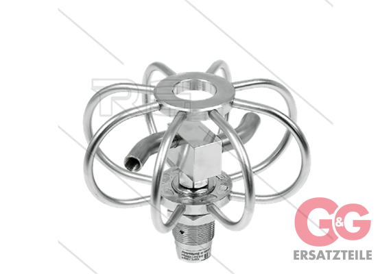 TYR-2f - Rohrreiniger - Ø150mm - Edelstahl - 275 Bar - max 120°C - 2 feste Rotorarme