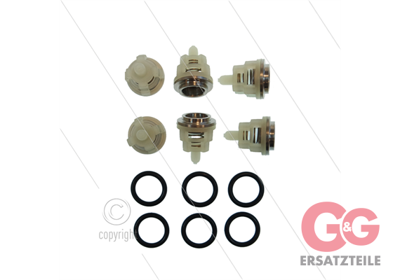 Udor Kit 1 - Ventilsatz (6x) - Serie PN + PW