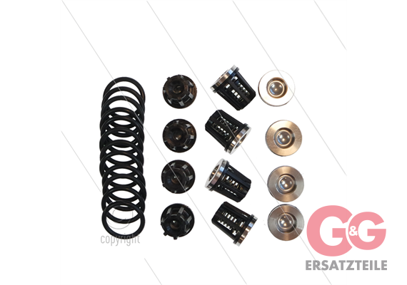 Udor Kit 569 - Ventilsatz (12x) - Serie Gamma 6P