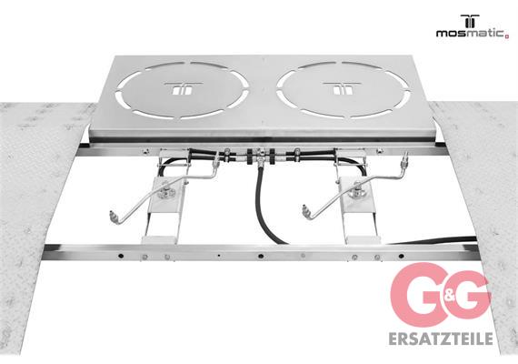 Unterbodenreiniger mit Rampe Set-up 70 bar 120°C