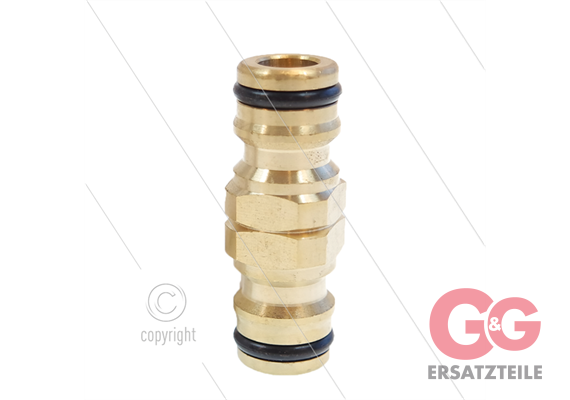 Verbindungsstück Schnellkupplung - Niederdruck - Messing