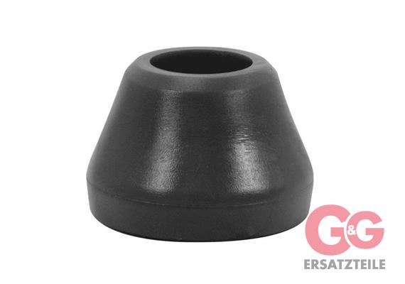 Verschleißkappe ST-245 schwarz POM
