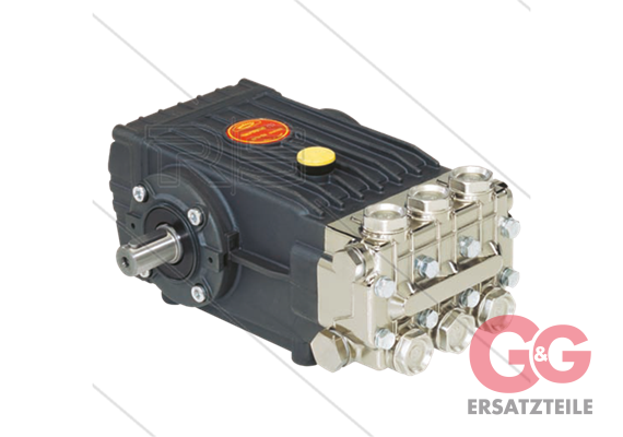 VHT4715L Hochdruckpumpe - 15 l/min - 160 Bar - 1450 U/min - 4,56 kW - max 110°C - Welle L