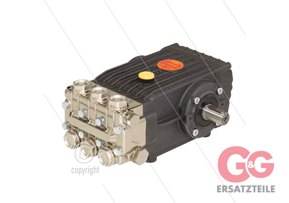VHT4723 Hochdruckpumpe - 23 l/min - 160 Bar - 1450 U/min - 7,35 kW - max 110°C - Welle R