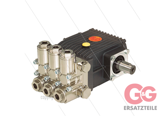 VHT6968 Hochdruckpumpe - 68 l/min - 80 Bar - 1000 U/min - 11,02 kW - max 110°C - Welle R