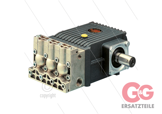 W4 A Hochdruckpumpe - 42 l/min - 50 Bar - 600 U/min - 4,04 kW - Welle R - Serie 69 - Alumi