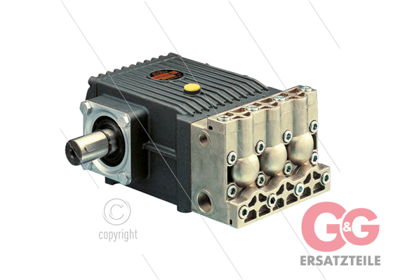 W4A/L Hochdruckpumpe - 42 l/min - 50 Bar - 600 U/min - 4,04 kW - Welle L - Serie 69 Alumin