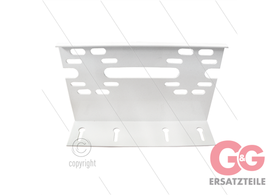 Wandhalter aus Metall für 2 Filtergehäuse
