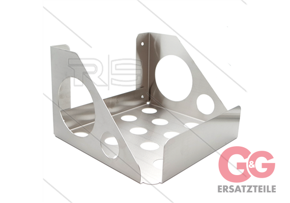 Wandhalter - Edelstahl - groß - für Kanister: 20 und 25 liter - 200x285x310mm