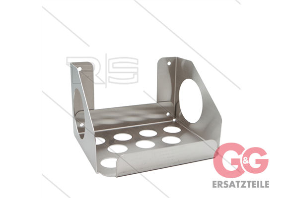 Wandhalter - Edelstahl - klein - für Kanister: 5, 10 oder 12 liter - 160x250x210mm