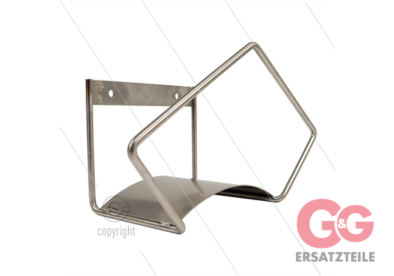 Wandschlauchhalter - Edelstahl 304 - Fassungsvermögen: 1/2"