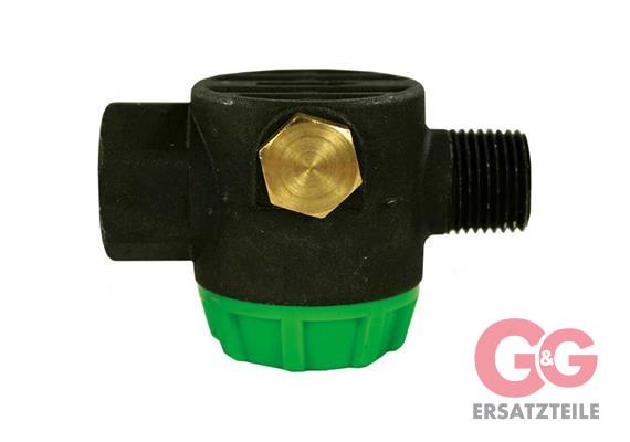 Wasserfilter R+M 1/2"IG 1/2"AG Aluminium