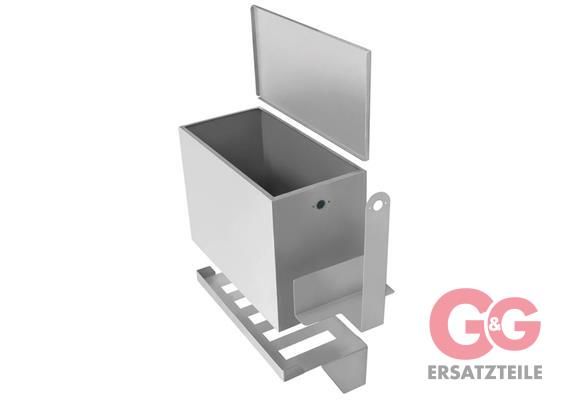 Wasserkasten 60 L. kpl. mit Muffe 3/4"IG Edelstahl