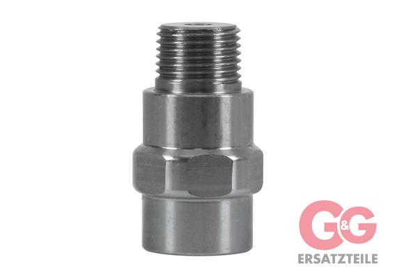 Wasserreduzierung Grundkörper 1/2"IG-AG Edelstahl