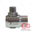 WDEI Drehgelenk - einfach gelagert - G1/2" IG BSP x R3/8" AG NPT - 400 Bar - NW9- 30 U/min | Bild 2