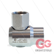 WDEI Winkeldrehgelenk - 1 lager - 2 x 1/4" IG BSP - 400 Bar - NW7 - 30 u/min - max 120°C | Bild 2