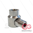 WDEI Winkeldrehgelenk - einfach gelagert - G1/2" IG BSP x R1/2" AG BSPT konisches Gewinde | Bild 3