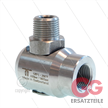 WDEI Winkeldrehgelenk - einfach gelagert - G3/8" IG BSP x R3/8" AG BSPT konisches Gewinde | Bild 2