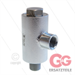 WDRS winkeldrehgelenk - zweifach gelagert - 1/2" IG BSP x 1/2" AG BSPT konisches Gewinde | Bild 2