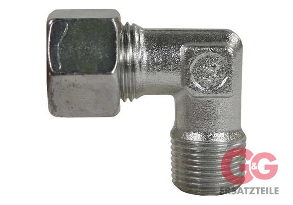 WE 12L R1/4"AG kegelig Stahl verzinkt