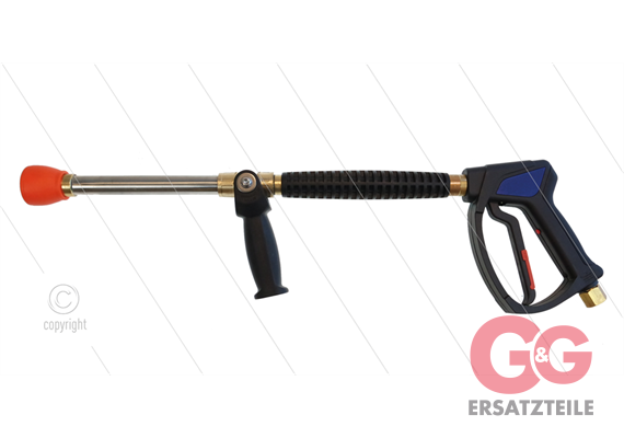 Weitwurflanze - verstellbar - mit SG35 Pistole mit Drehgelenk