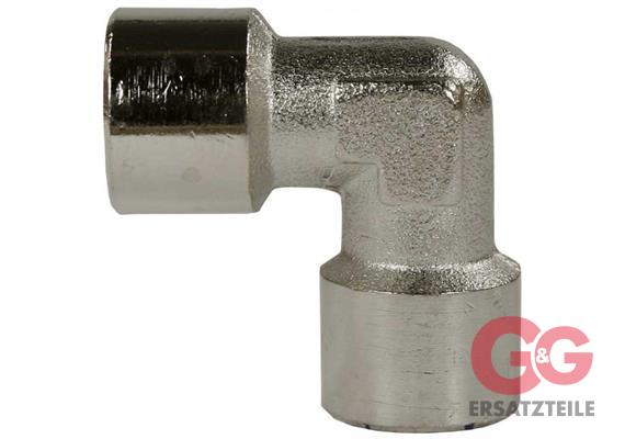Winkel 1/2"IG : 1/2"IG Messing 150 bar / 150 °C 34x34 mm