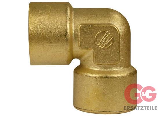 Winkel 1/4 IG Messing 350 bar
