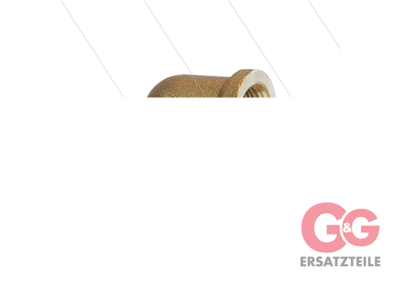 Winkel - Messing (ND) - 1/4" IG x 1/4" AG