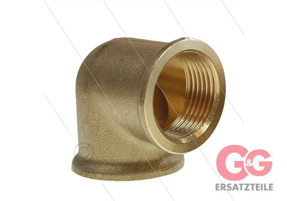 Winkel - Messing (ND) - 2 x 1" IG