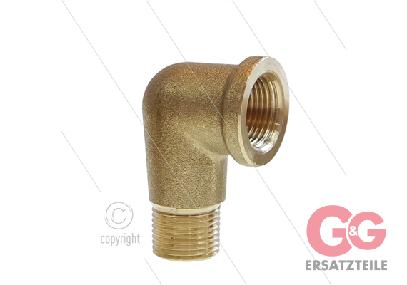 Winkel - Messing (ND) - 3/8" IG x 3/8" AG