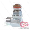 Winkeldrehgelenk - 3/8" IG x 3/4" AG - für Modell A-AL - aus Stahl - 400 bar - max 150°C | Bild 3
