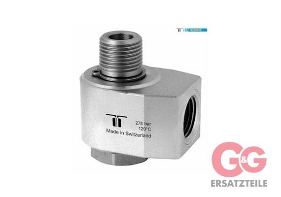 Winkeldrehgelenk-B, rostfrei WDB-09 G3/8"F G3/8"kM H=27 ø17