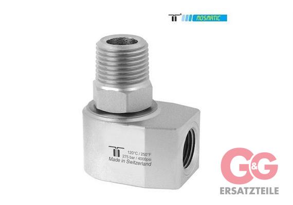 Winkeldrehgelenk-C rostfrei WDC-12 G1/2"F G1/2"F H=33 ø17