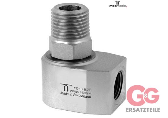 Winkeldrehgelenk-C, rostfrei WDC-12 G1/2"F G1/2"kM H=34 ø17