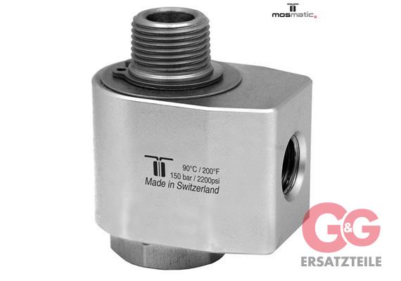 Winkeldrehgelenk, rostfrei WDG-10 G1/4"F G3/8"kM H=32 ø22