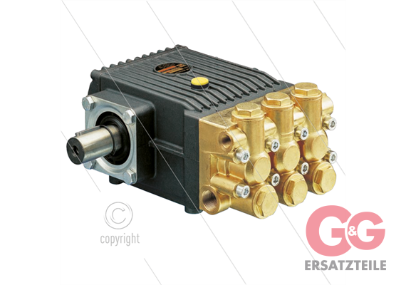 WS104L Hochdruckpumpe - 30 l/min - 100 Bar - 1450 U/min - 5,51 kW - Welle L - Serie 69