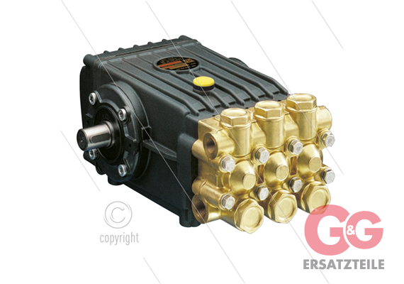 WS132L Hochdruckpumpe - 18,7 l/min - 120 Bar - 1450 U/min - 4,04 kW - Welle L - Serie 47