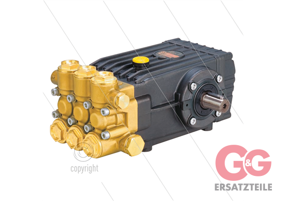 WS252 Hochdruckpumpe - 21 l/min - 250 Bar - 1450 U/min - 10,29 kW - Welle R - Serie 47
