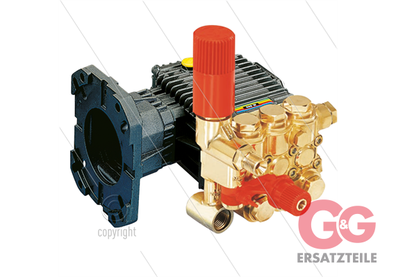 WW960CSV Hochdruckpumpe - 13,2 l/min - 172 Bar - 3400 U/min - 4,04 kW - Welle L - Serie 44