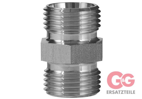 X-G 12L(18x1,5AG) Verbinder Edelstahl