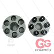 ZG044 - flexible Kupplung - E-Motor: B3/B14 - IEC 100/112-Welle Ø24x28mm - Pumpenserie: 44 | Bild 2