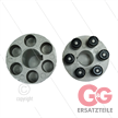 ZG070 - flexible Kupplung - E-Motor: B3/B14 - IEC 90 - Welle Ø24x24mm - Pumpenserie | Bild 2