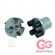 ZG07151 - flexible Kupplung: E-Motor: B3/B14 - IEC 71 - Welle Ø24x14mm - Pumpserie: 51 | Bild 3