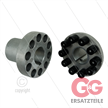 ZG091 - flexible Kupplung - E-motor: B3/B14 - IEC 100/112 - Welle Ø24x28mm - Pumpserie: 50 | Bild 3