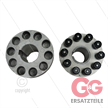 ZG104 - flexible Kupplung - E-Motor: B3/B14 - IEC 132 - Welle Ø35x38mm - Pumpserie:69(VHT) | Bild 2