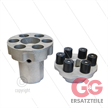 ZG151 - flexible Kupplung - E-Motor: B3/B14 - IEC 100/112 - Welle Ø24x28mm | Bild 3