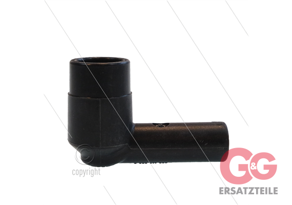 Zündstecker - Tecno.mec - 1000 Ohm - für Doppelelektrode - schwarz