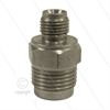1/2" - Gegennippel - Edelstahl - 250 Bar - Ø11mm - max 150°C - Viton Dichtring - 1/4" AG